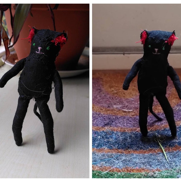 Cat Doll Sewing Pattern : Mr. Socks - Etsy