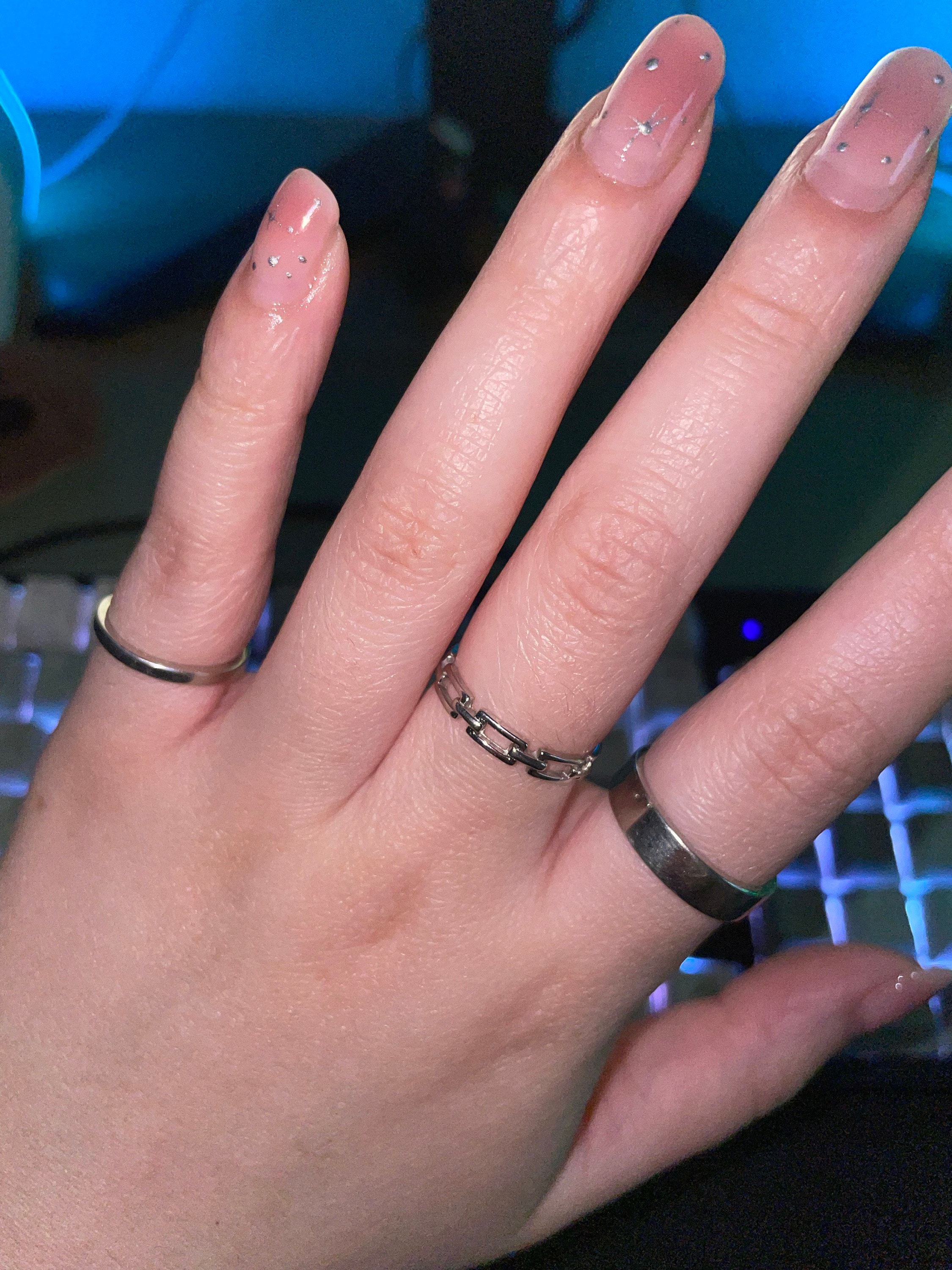 Chain Ring - Chain Link Ring - Statement Ring - Dainty Ring - Minimalist Ring - Stacking Ring - Delicate Ring - Gold Ring - SUTTON RING