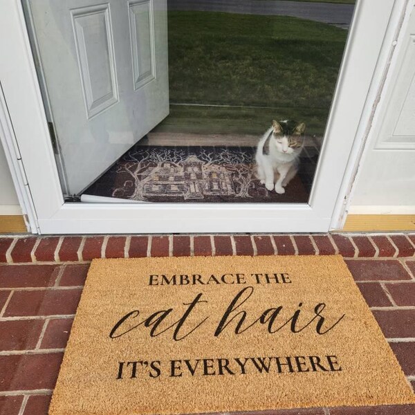Watercolor Floral Doormat