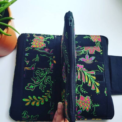 Mia Everyday Wallet Bagstock Sewing Pattern Pdf Sewing Pattern Etsy