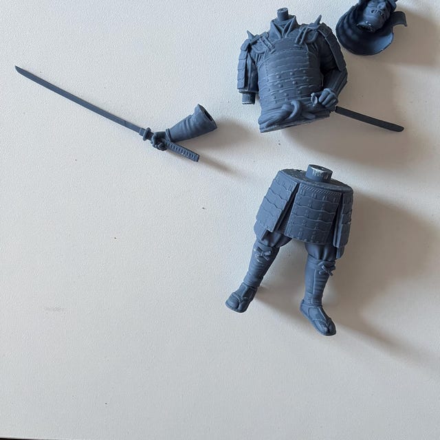 【希少】Poste Militaire Samurai メタルフィギュア 侍 Amazon.co.jp: 1/24 75mm 古代日本侍 75mm 歴史的な樹脂