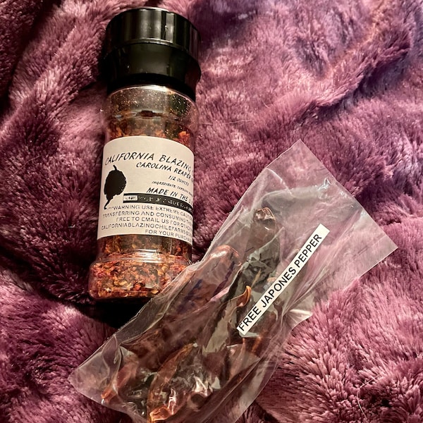 Peperoncino In Polvere Piccante – Carolina Reaper, Moruga Scorpion E Sepia Serpent – 15gr - Foto 3