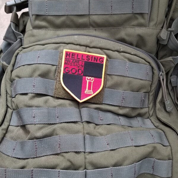 Hellsing Shield Cosplay Patch - Etsy