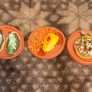 Mini Clay Mexican Food for Nichos: DIY Altar Decorations - Etsy