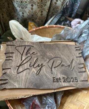 Custom Family Name Wood Sign Farmhouse Decor, Cabin Decor, Camping Decor, Last Name Sign, Personalized Family Campsite Sign, Outdoor Decor