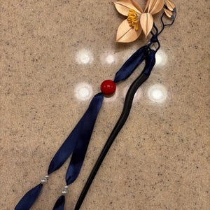 ENGBROX ● wish angora hairpin Antique ornamental hairpin (Kanzashi-01) | Samurai Museum Shop