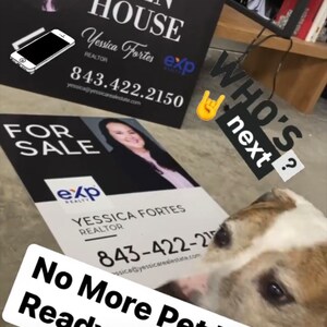 This Property Is Not For Sale – Don't Ask! Red Outdoor Metal Aluminum Composite Sign