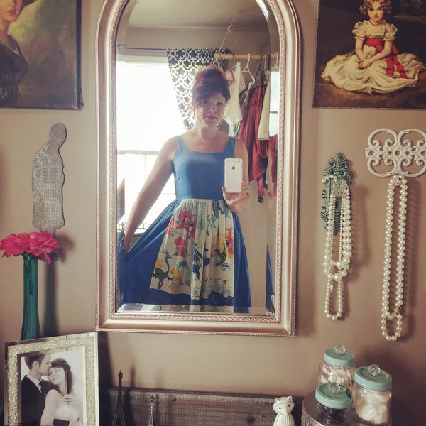 1950s Merle Blouse - Rose Garden main image 0