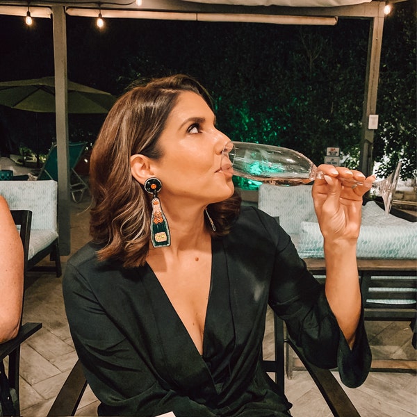 RIC RAC Tote Bag Monogram Colorful Embroidered - Etsy