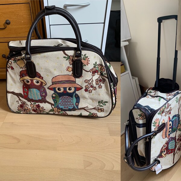 K-Way Valigia Da Cabina TROLLEY SMALL Blu - Foto 6