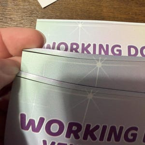 Etsy-koper heeft een foto van de aankoop toegevoegd