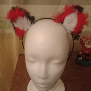 cat ears headband template - animal ears - headband - digital TEMPLATE + guide - PDF DOWNLOAD
