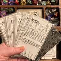 WIZARD Spell Cards for Dnd 5e Form Fillable Pdfs Included Dungeons and ...
