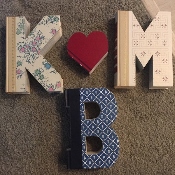 Vintage Book Letters, Old Books, Readers Digest Books, Letters Made ...