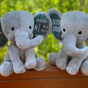 Download Birth Stats Keepsake Elephant Ear SVG birth announcement ...