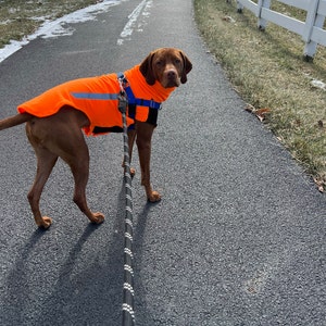 Vinter Vizsla Vest Fleece Winter Dog Jacket Warm Dog Coat - Etsy