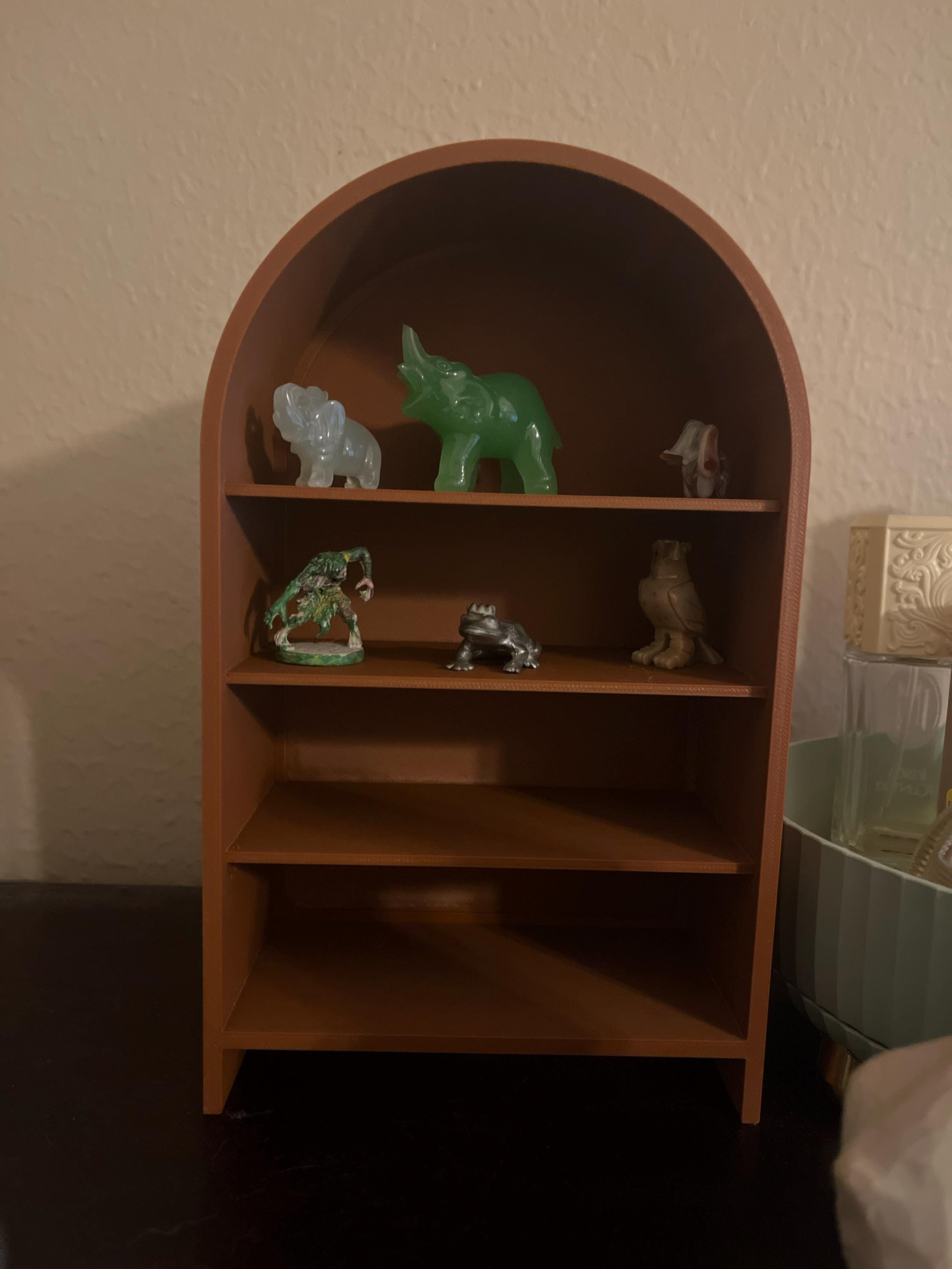 ARCHED BOOKSHELF BOOKEND | Book Swag | Library | Bookish Gift | Reading | 3D Printed | Book Nook | Mini Bookshelf | Mini Stand | Miniverse