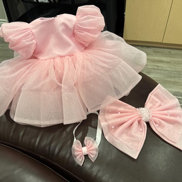 FUB Baby Dress, Pale Rose main image 1