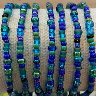 Evil Eye Bracelets(evil Eye, Tigers Eye,hematite, Obsidian)A Handmade Beaded Crystal Healing Bracelet That Can Bring Luck, Happiness And Protection(10mm Elastic - View #7