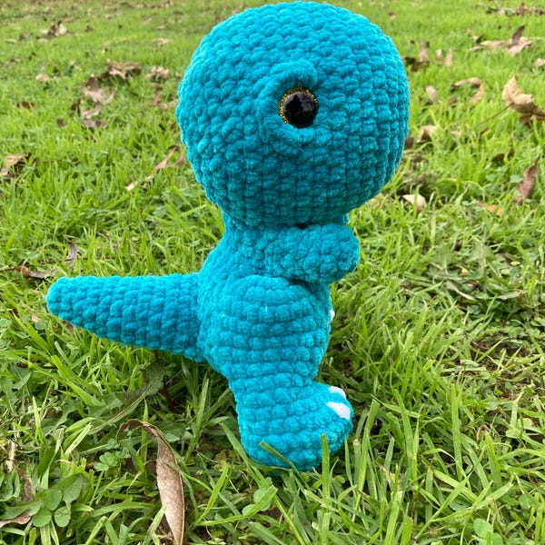 PATTERN: Troy the T-rex - Crochet Tyrannosaurus Rex Pattern - Amigurumi ...