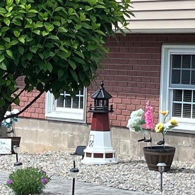 Cape Henry Solar Lighthouse Amish Mailbox main image 0