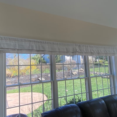Picture of Customize Faux Roman Shades, Window Valance, Botanical Bohemian - Etsy