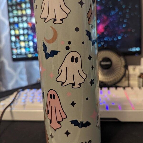 Personalized Halloween Ghost Family Canvas - Halloween Gift For Couple/Family - Up to 5 People With 4 Pets - I Love My Family main image 1