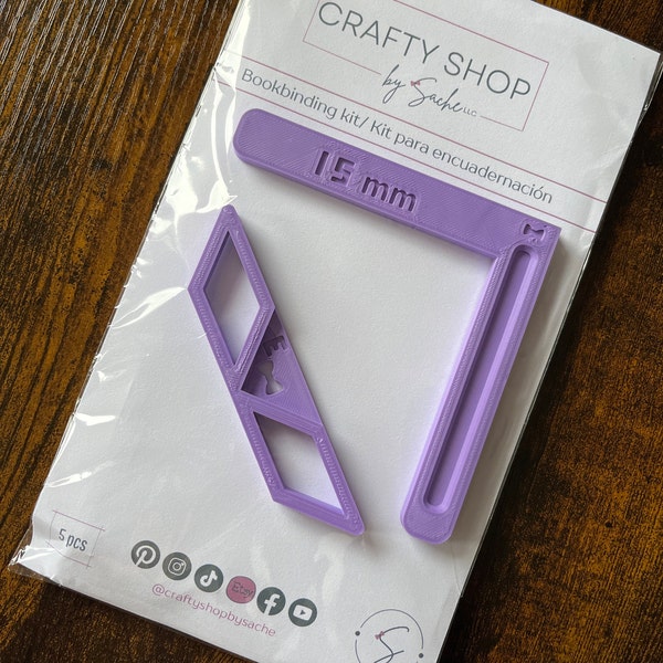 Set of Personalizable Tools for Book Binding and Cover Making Miter ...
