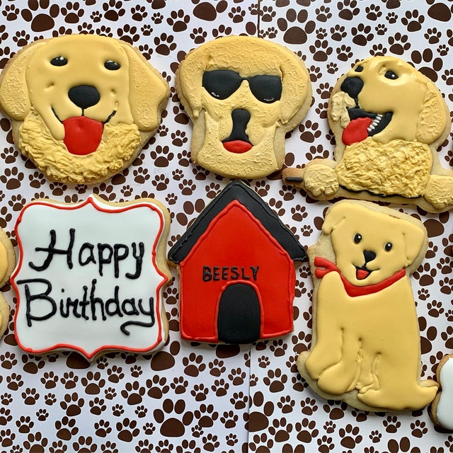 Cortador De Galletas En Forma De Corazón Con Huellas De Patas | Bakerlogy - Para Premios De Perro O Galletas De Cumpleaños Mascota