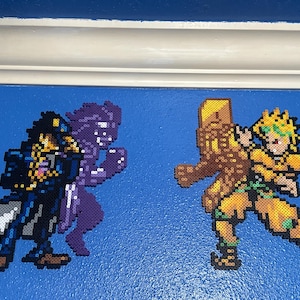 Sonic - Tails - Knuckles - Pixel Art - Made From Perler Beads - Etsy