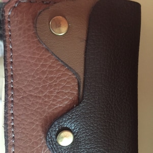 Earth Colors Leather Wallet, Coin Purse, Card Case, Minimalist Wallet ...