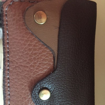 Earth Colors Leather Wallet, Coin Purse, Card Case, Minimalist Wallet ...