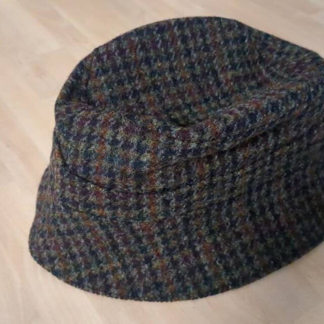 Handmade Tweed Hat, Hat With Band, Wool Bucket Hat, Men's Handmade Tweed Hat, Hat With Band, Wool Bucket Hat, Men's