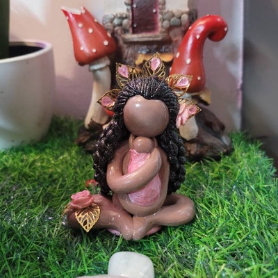 Triple Moon Goddess Hecate Bronze Figurine 18.5cm