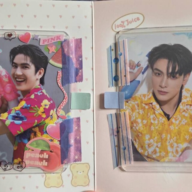 Official GMMTV 2025 Songkran Photocards (kristsingto Taynew