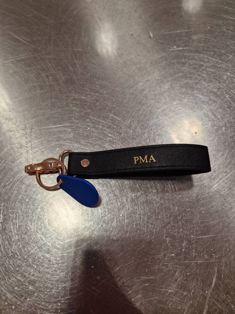 Personalisierter großer Loop-Schlüsselanhänger - Personalisierter Schlüsselring - Armband-Schlüsselanhänger - Taschenanhänger - Autoanhänger - Geschenke für Sie - Gepäckanhänger