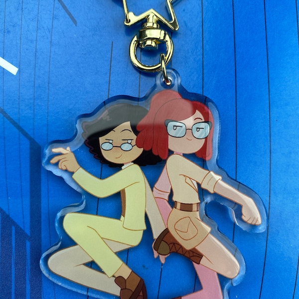 Simon Keychain Simon and Betty Keychain Preorder - Etsy