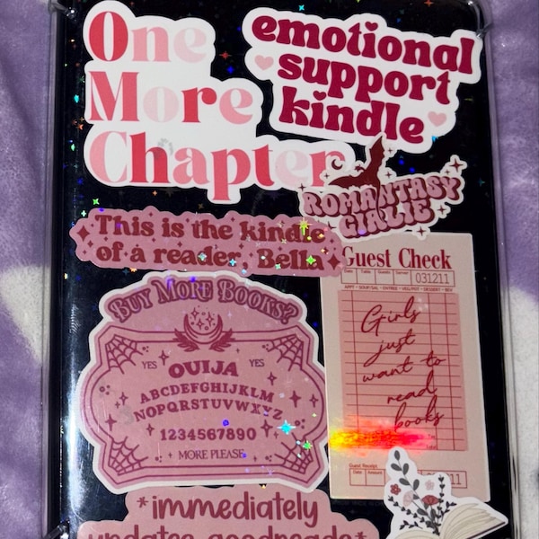 Good Girl Book Lover Stickers - 3-Pack Waterproof Vinyl Decals For Readers