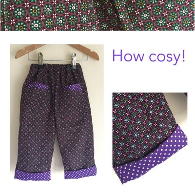 LITTLE STARS Pants Jeans Boy Girl Pattern Pdf Sewing Fully - Etsy