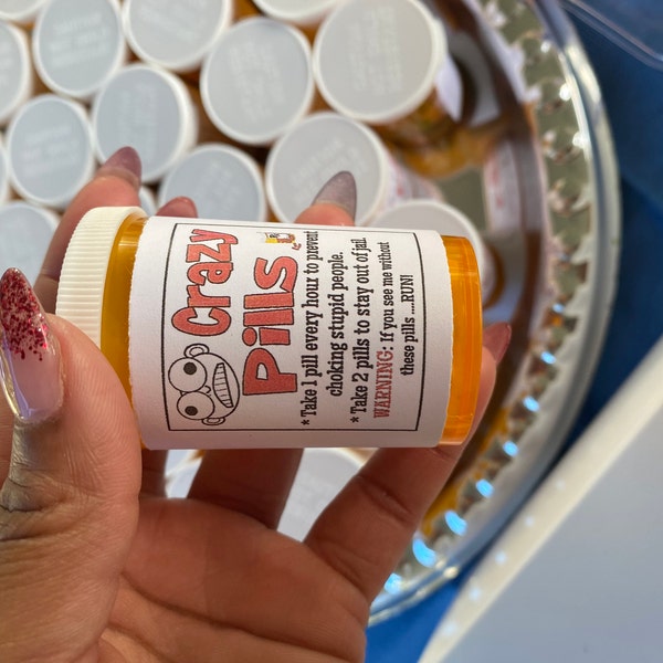 Gag Gifts -old Age, Nurse's Chill Pills, Mom's Anti Stress - Medicine ...
