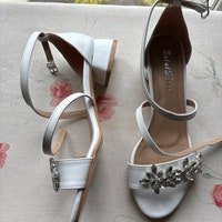 Nude Block Heels, Nude Block Heels Sandals, Bridal Heel, Nude Heel, Low