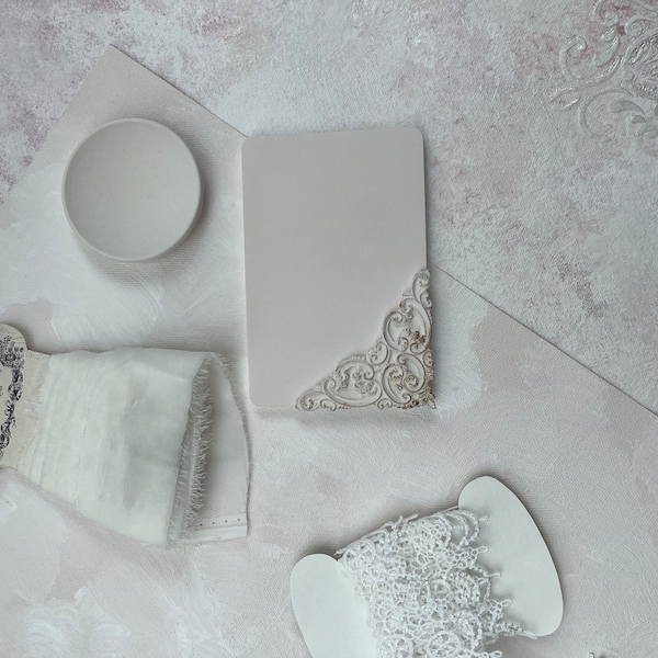 3D Tile: Baroque Renaissance Fine Art Wedding Photography Flat Lay ...