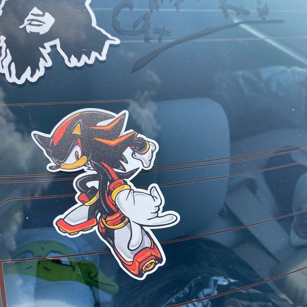 Tails Sonic the Hedgehog Sticker, Decal, Laptop Sticker, Water Bottle ...