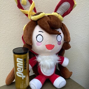 genshin impact amber baron bunny plush