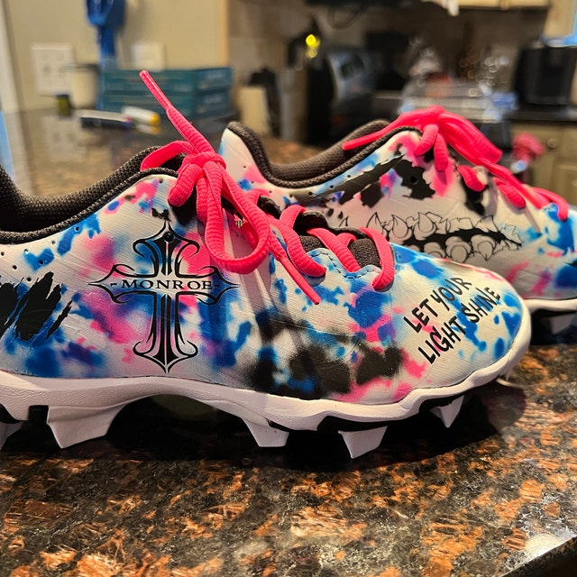 youth football custom cleats