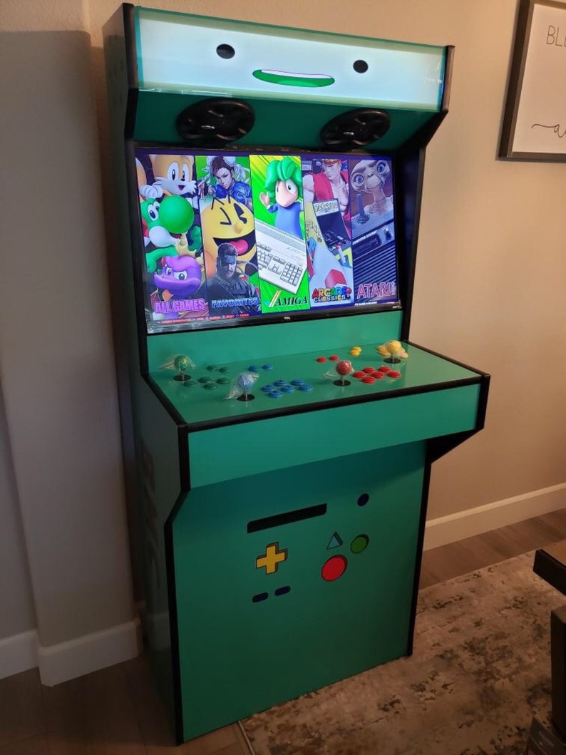 Arcade setup shared by elizabeth wong