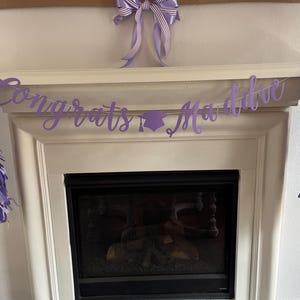 Custom Cursive Gold Glitter Banner / Personalized Script Glitter Sign / Custom Name / Custom Birthday / Custom Bridal Shower Bunting Silver