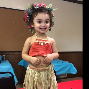 Disney S Baby Moana Outfit Baby Moana Costume First Etsy