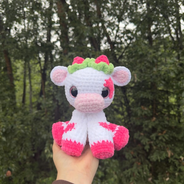 Sitting Cow Pattern Camille the Sitting Cow - CROCHET PATTERN - Etsy