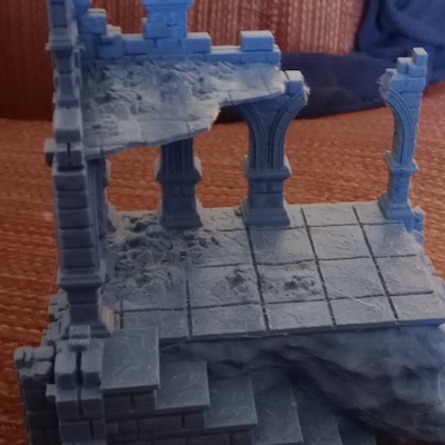 Frostguard Ruins 4 Wargame Terrain 3D Printed in 28mm Ideal for ...